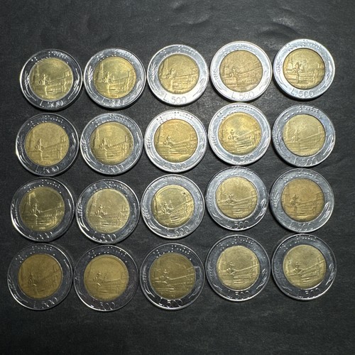 Italia 500 lire lotto 20 - 500,