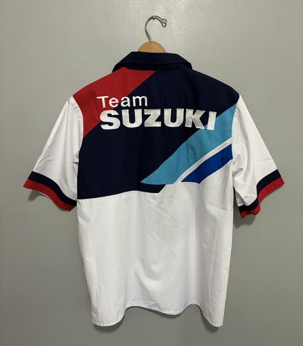 Maglia team suzuki con bottoni - maglia,