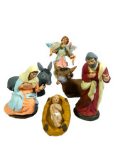 Natività 6 Pz in Terracotta