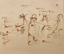 SECONDO FUTURISMO GOUACHE UOMO