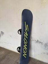 tavola snowboard salomon prospect hybrid 156 con attacchi 