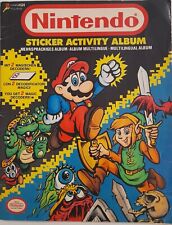 Nintendo sticker attività album Euroflash 1991