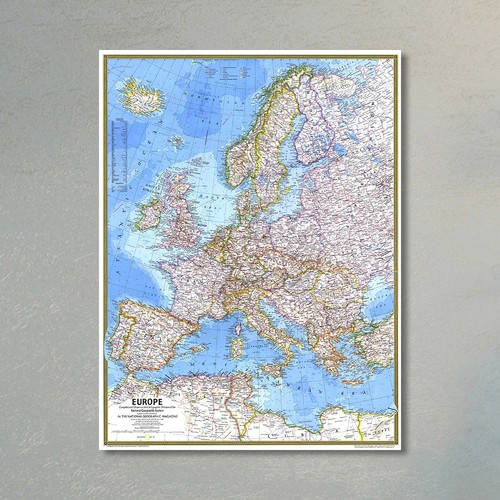 Grande mappa dettagliata