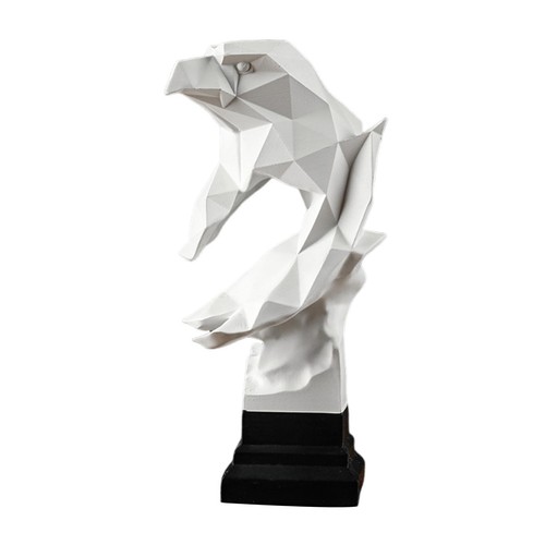 Statuetta resina con statua - statuetta,