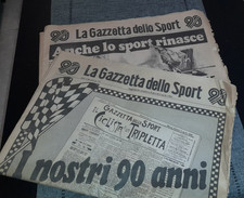 giornali d'epoca -LA GAZZETTA