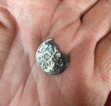 Moneta argento martellato