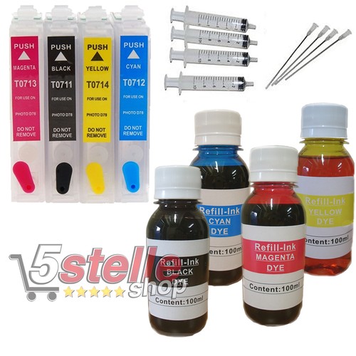 Kit cartucce ricaricabili - 4,