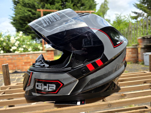 Casco moto nuovo con bluetooth - nuovo,