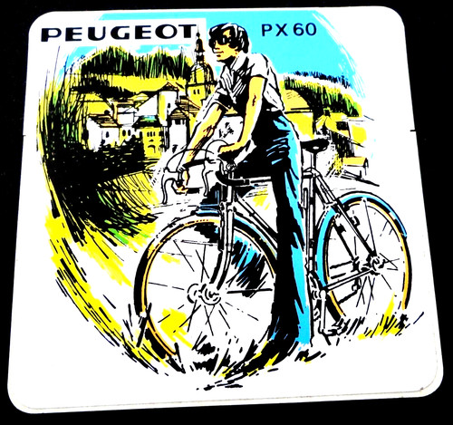 Adesivo pubblicitario peugeot