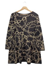 Zara Abito in Maglia Donna Oro