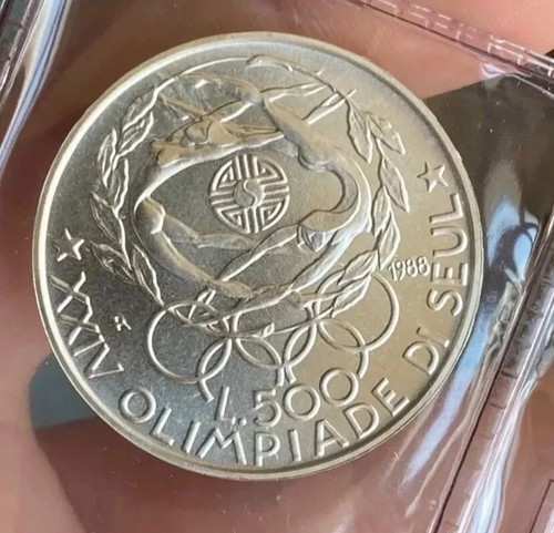 500 lire 1988 xxiv olimpiadi - 1988,