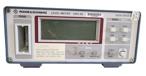 Rohde schwarz urv35 - &,