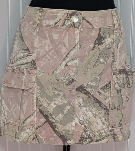 Minigonna cargo mimetica