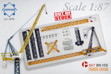 Conrad art. 2016 - Gru a Torre BKT/ Zeppelin BN 135 - 1:87 - New, Out of Stock