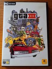 "GRAND THEFT AUTO III" (GTA 3), gioco per PC CD-ROM, ed. Completa con Libretto