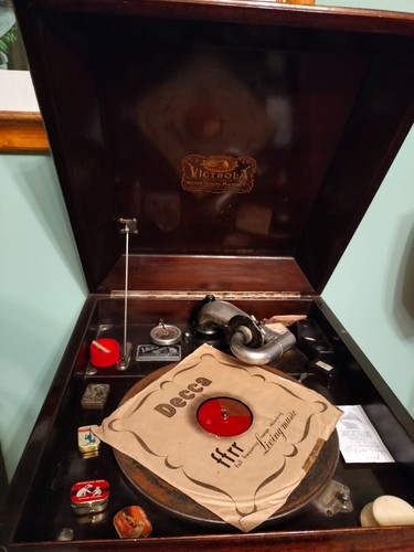 Grammofono antico victrola - grammofono, a
