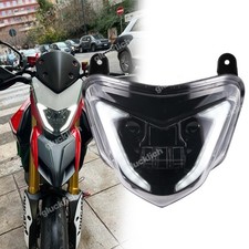Faro proiettore led nero DRL segnale di rotazione per Ducati Hypermotard 939 SP 2013-2018