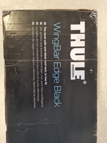Thule wingbar edge black - wingbar,