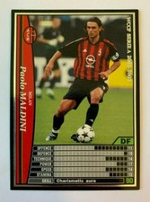 *RARE* Paolo MALDINI MILAN WCCF Panini Serie A 2002 2003 Ed.Giapponese N.142/288