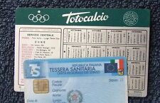 TOTOCALCIO CALENDARIO LAMIERA 1954 DIVISIONE NAZIONALE targa SCHEDINA METALLO 