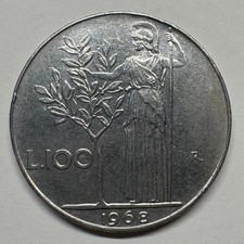 Moneta 100 Lire Italia 1968 - #C-057