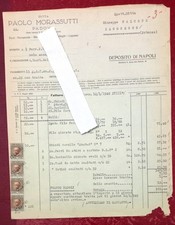 FATTURA PAOLO MORASSUTTI