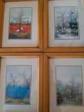 Quadretti con cornice 4 Stagioni