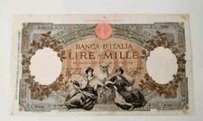 1000 Lire Capranesi Regine del Mare Decreto 13/02/1943