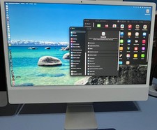 APPLE IMAC 24" 2023 CHIP M3 8 CORE CPU 8 GPU 8GB RAM 256GB SSD SILVER