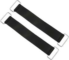 2 Pezzi Cinturino Elastico in Gomma per Batteria Cinghie per Batteria Antiscivol