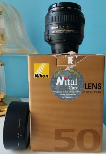 Nikon nikkor 50mm - nikon, f/1.4