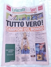 GAZZETTA DELLO SPORT GIORNALE