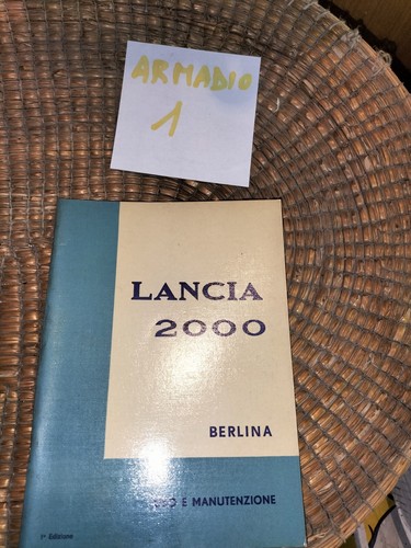 Lancia berlina 2000 uso - berlina, e