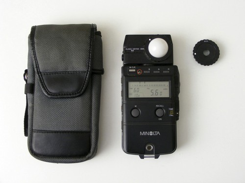 Minolta flash meter - minolta,