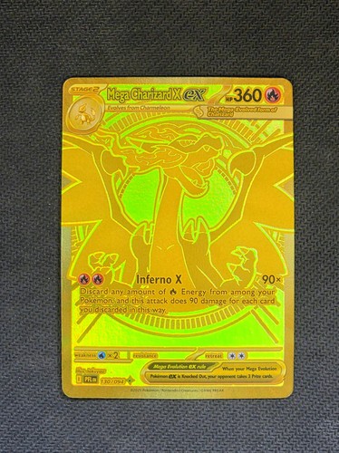 Mega charizard oro - charizard, iper