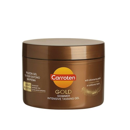 Carroten gold shimmer gel - shimmer,