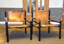 Coppia (2) sedie safari