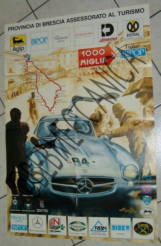 Poster manifesto mille miglia - poster,