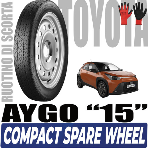 Ruotino scorta per toyota - scorta,