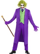 Costume Joker - Il Cavaliere Oscuro per Uomo (Ufficiale Warner Bros) Funidelia