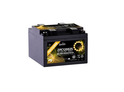 Batteria zenith agm - 12v, 28ah