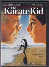 DVD The Karate Kid 1 Per Vincere Domani con Ralph Macchio Pat Morita 1984 Usato