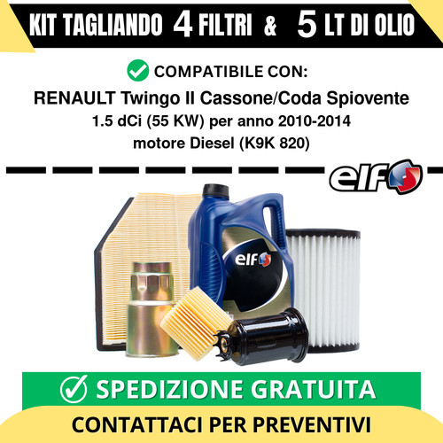 Tagliando per renault - tagliando,