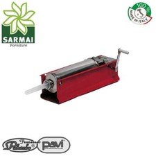 Insaccatrice per Salumi Manuale 5 Kg in acciaio colore rosso 00173
