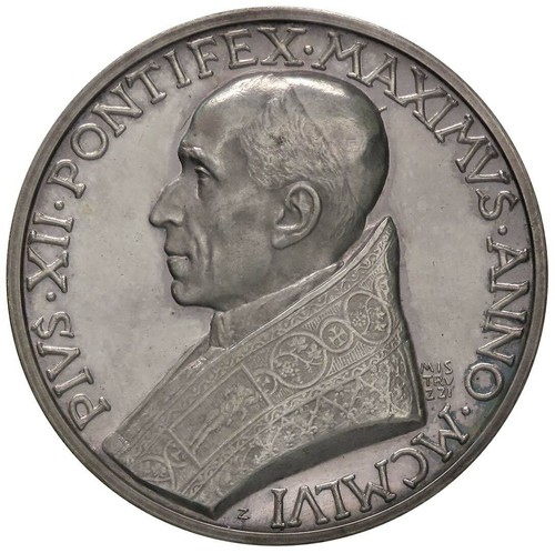 Md6 medaglia pio - medaglia, xii