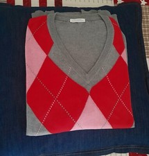 Ballantyne maglione collo a V cotone