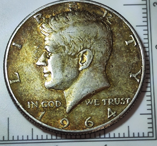 Moneta argento usa 1964 - argento,