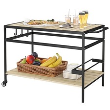 Outsunny Carrello Portavivande