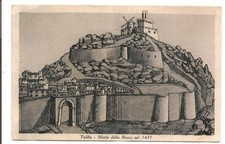 CARTOLINA  DEL 1925 TOLFA