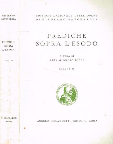 Prediche sopra esodo vol - l'esodo, vol.ii